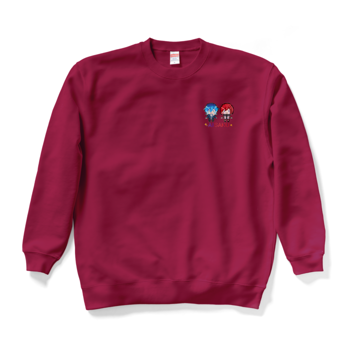 トレーナー - XL - バーガンディ