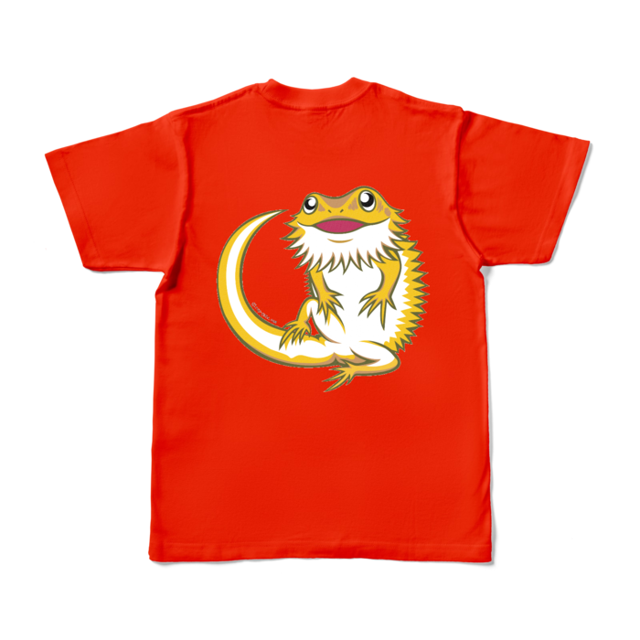 カラーTシャツ - S - レッド (濃色)