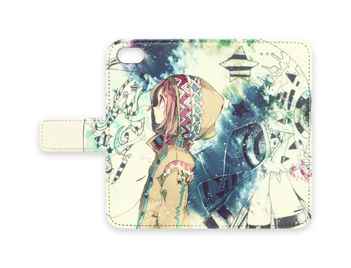 手帳型iPhoneケース - iPhone 8 / 7 - ストラップ穴 なし