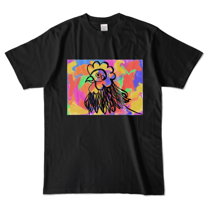 カラーTシャツ - L - ブラック (濃色)