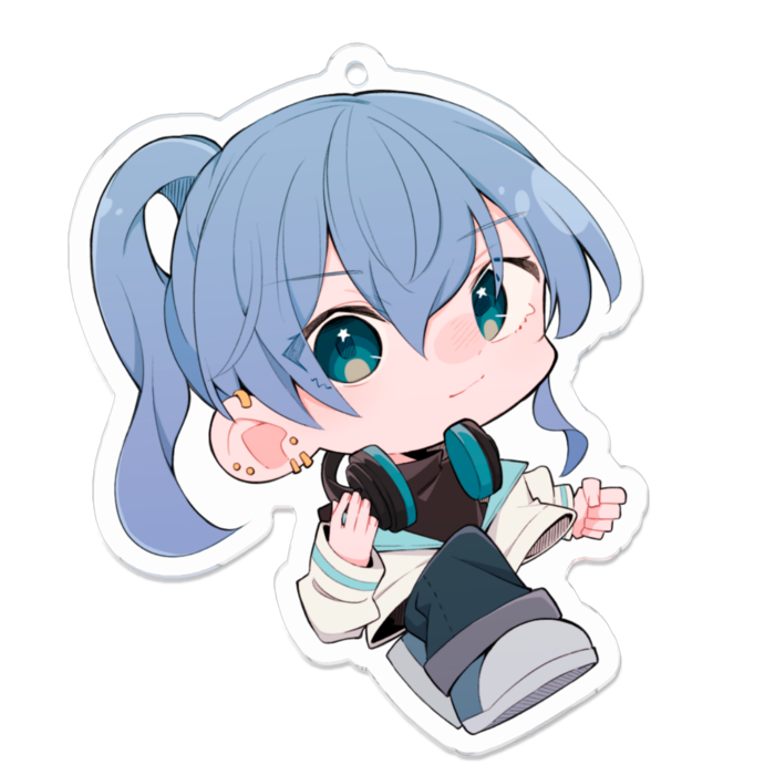 アクリルキーホルダー - 70 x 70 (mm)