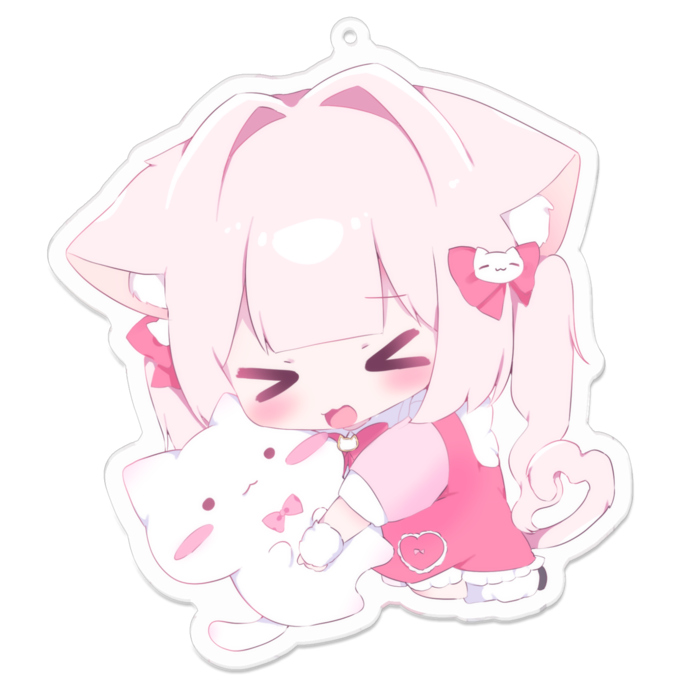 アクリルキーホルダー - 100 x 100 (mm)