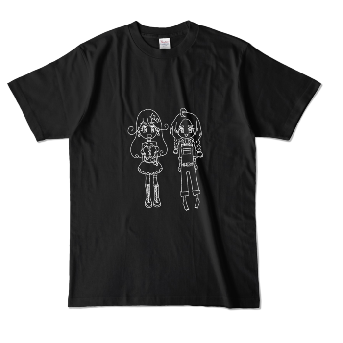 カラーTシャツ - L - ブラック (濃色)