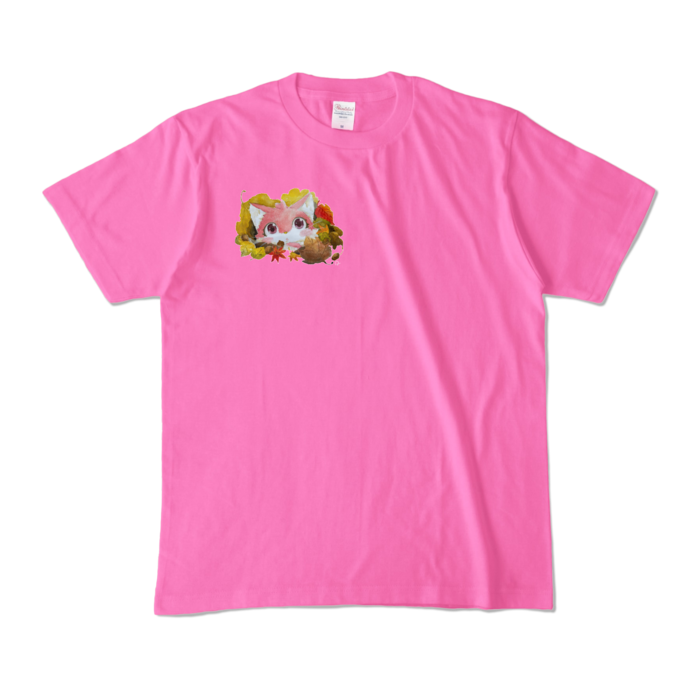 カラーTシャツ - M - ピンク (濃色)(2)