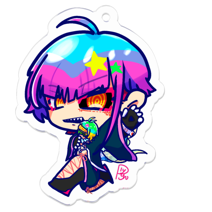 アクリルキーホルダー - 50 x 50 (mm)(1)