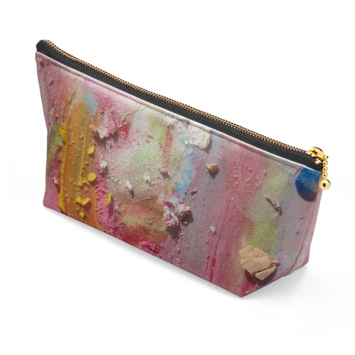 ポーチ - 長さ21.5cm / 高さ10cm - ブラック