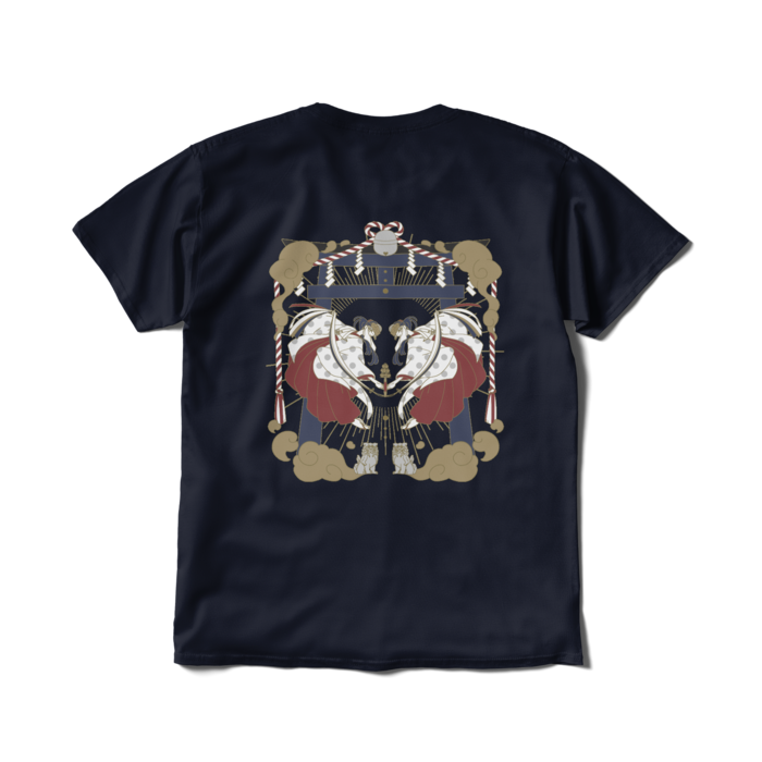 Tシャツ(短納期) - L - ネイビー