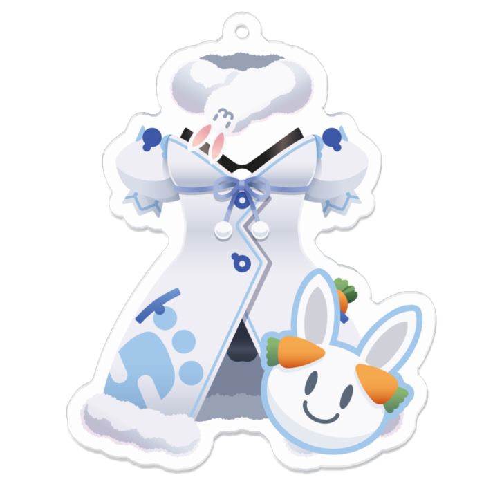 アクリルキーホルダー - 70 x 70 (mm)
