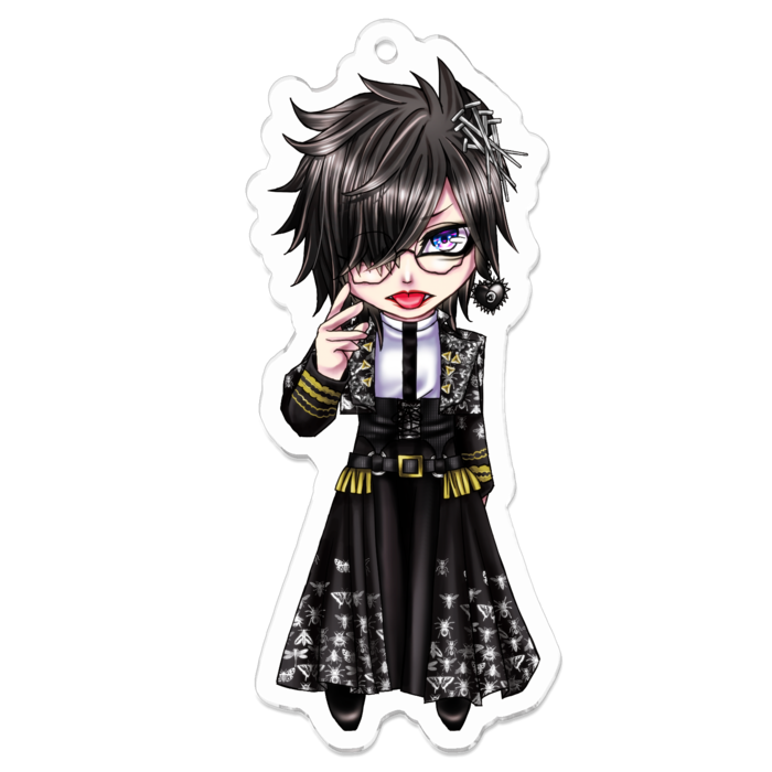 アクリルキーホルダー - 70 x 70 (mm)