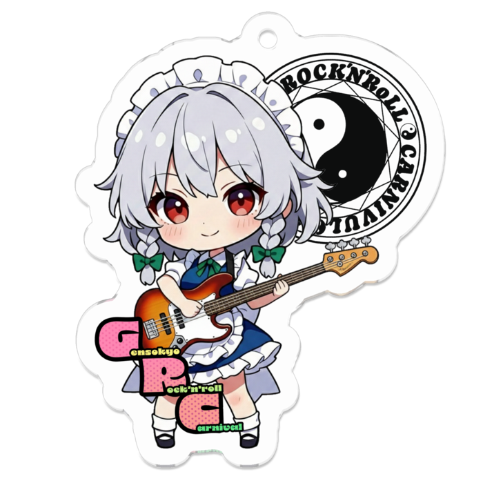 アクリルキーホルダー - 50 x 50 (mm)