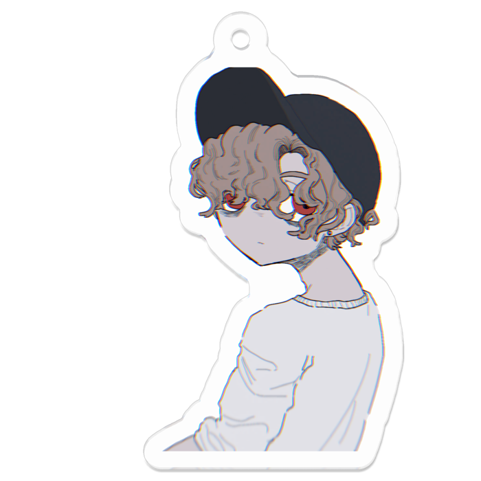 アクリルキーホルダー - 50 × 50 (mm)