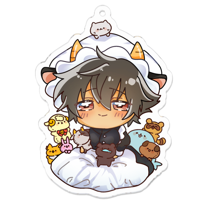 アクリルキーホルダー - 70 x 70 (mm)