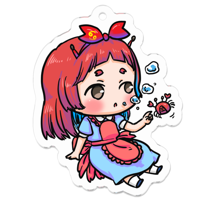 アクリルキーホルダー - 50 x 50 (mm)