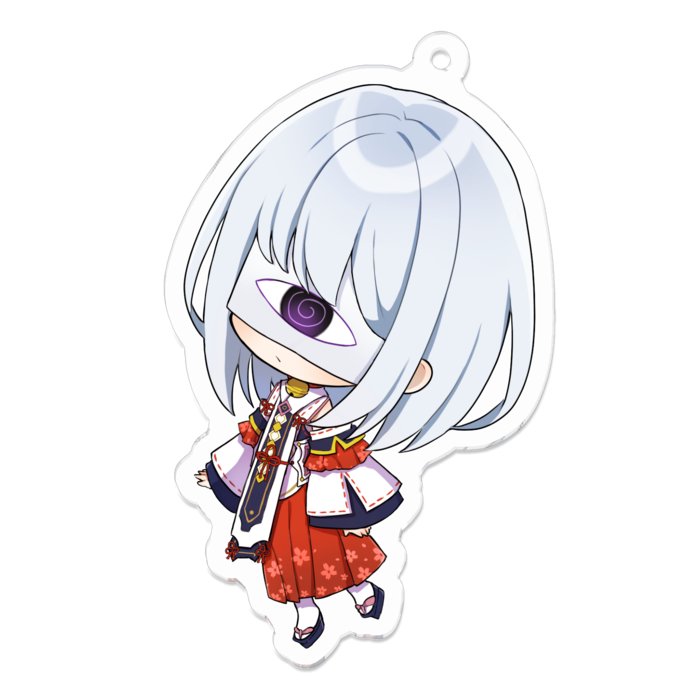 アクリルキーホルダー - 70 x 70 (mm)