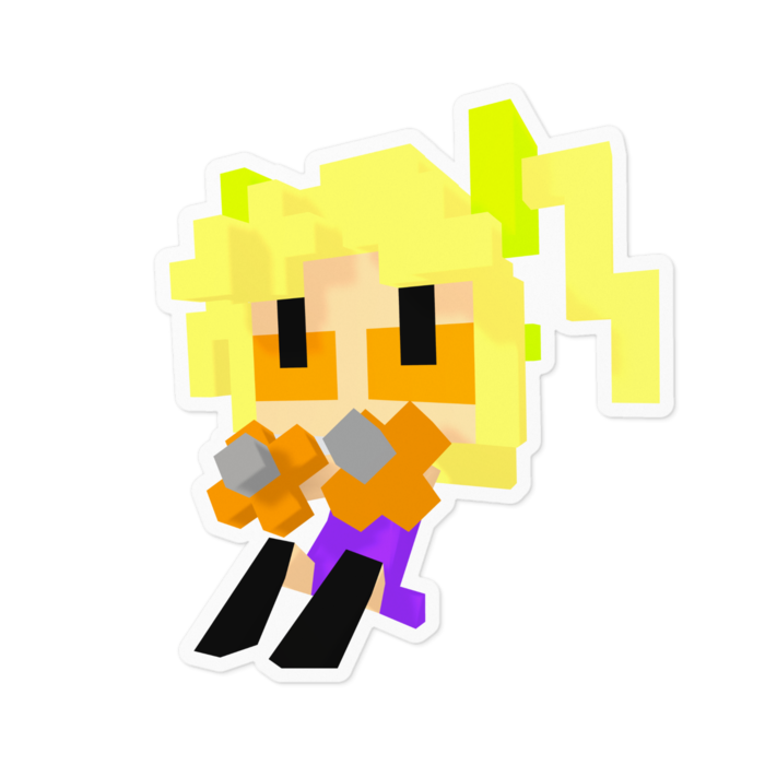ステッカー - 100 x 100 (mm)