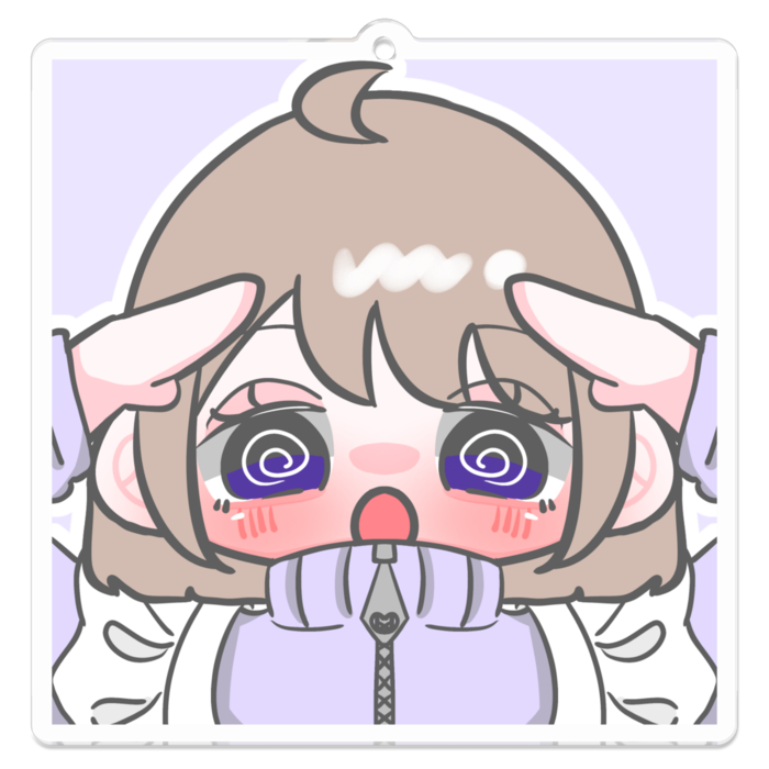 アクリルキーホルダー - 70 x 70 (mm)