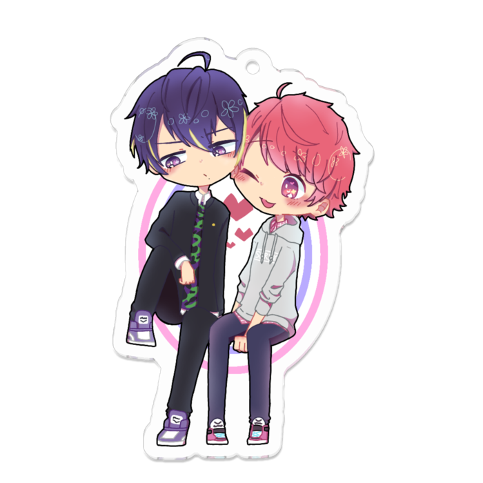 アクリルキーホルダー - 70 x 70 (mm)