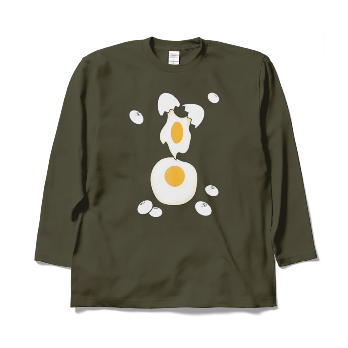 ロングスリーブTシャツ - XL - アーミーグリーン