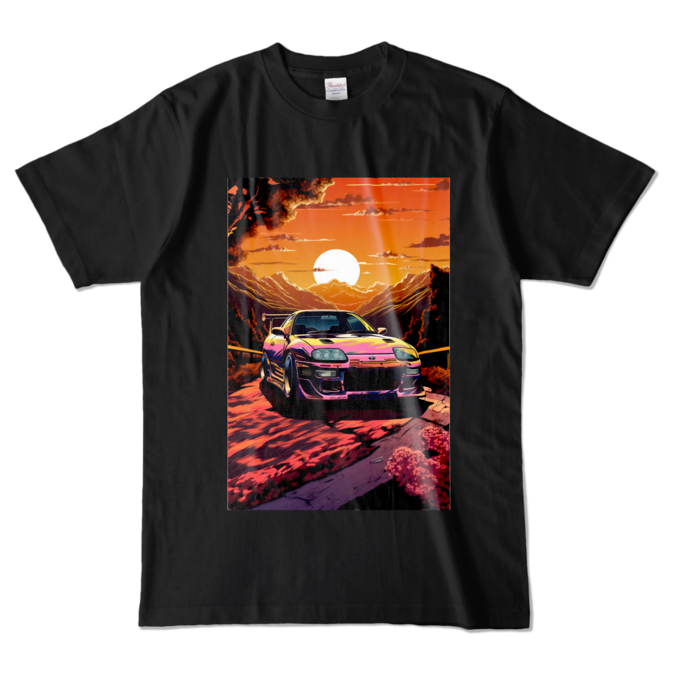 カラーTシャツ - L - ブラック (濃色)
