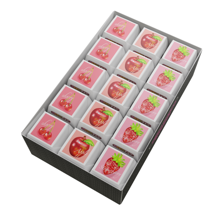 DECOチョコ - 列ごとにデザイン