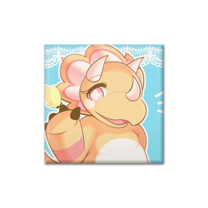 缶バッジ - 四角形40mm