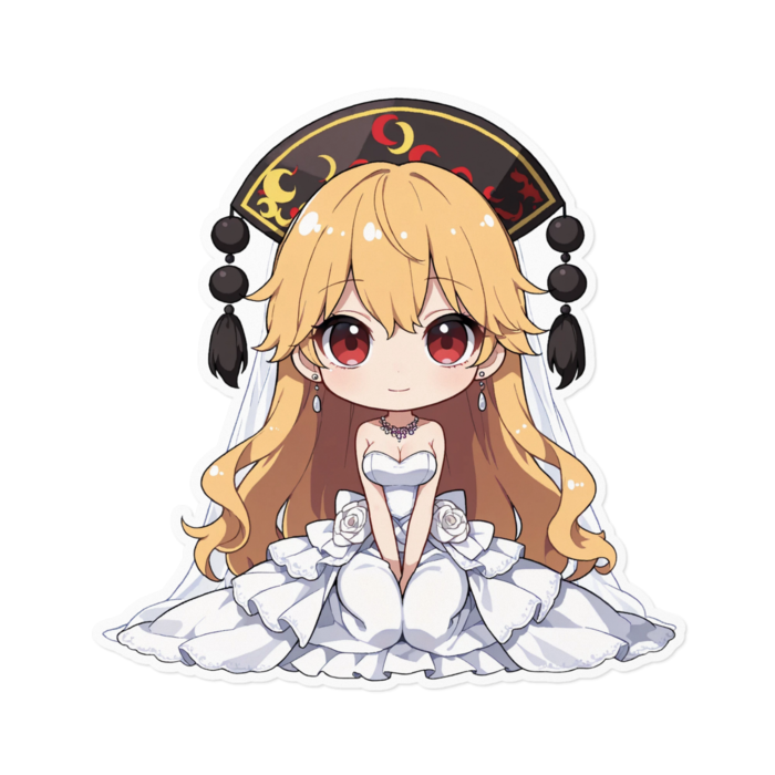 ステッカー - 160 x 160 (mm)(キャラのみ)