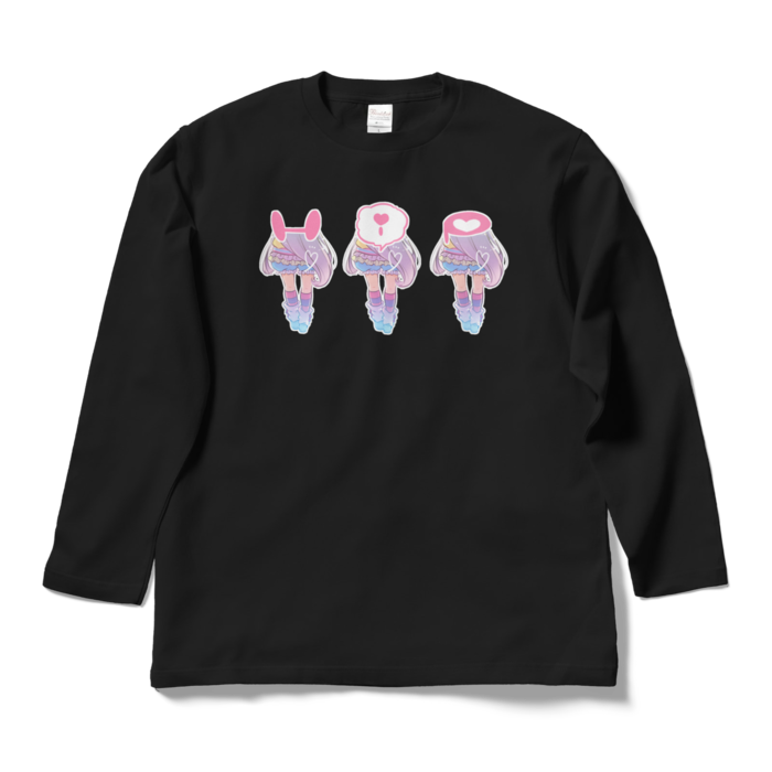 ロングスリーブTシャツ - L - ブラック