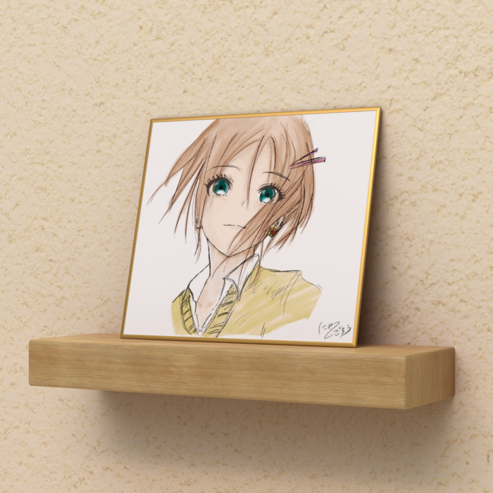 色紙 - ミニ（H120 × W135mm）