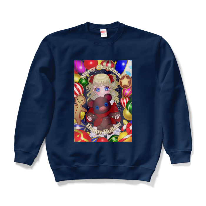 スウェット - L - ネイビー