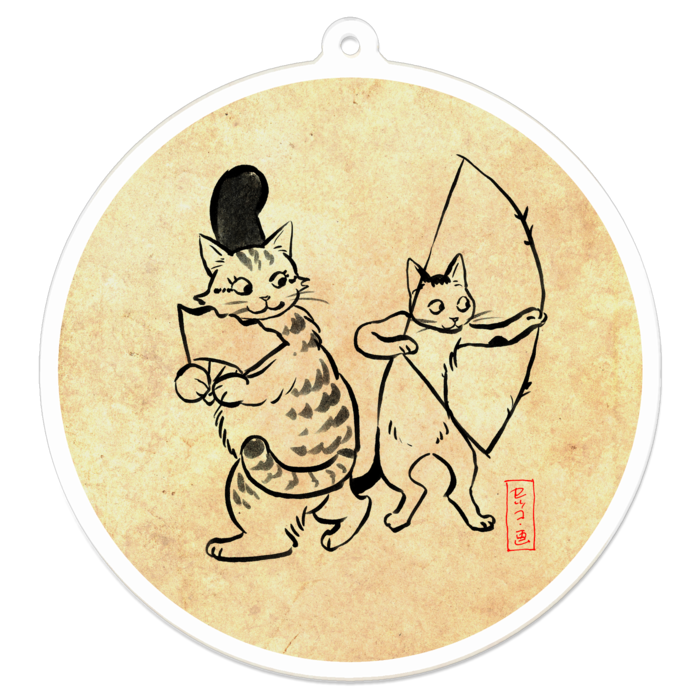 アクリルキーホルダー - 70 x 70 (mm)