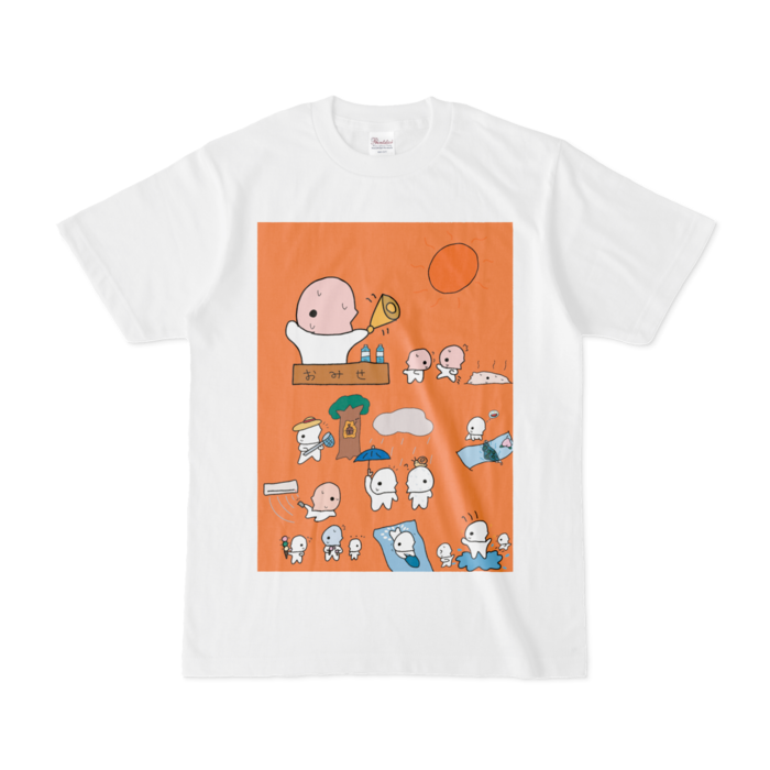 Tシャツ - S - 白 - 早めの夏