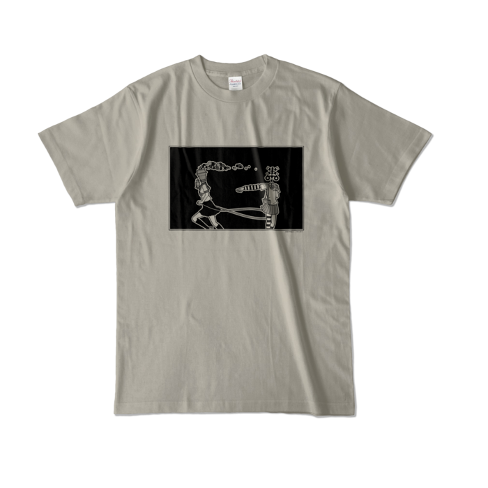 カラーTシャツ - L - シルバーグレー (淡色)