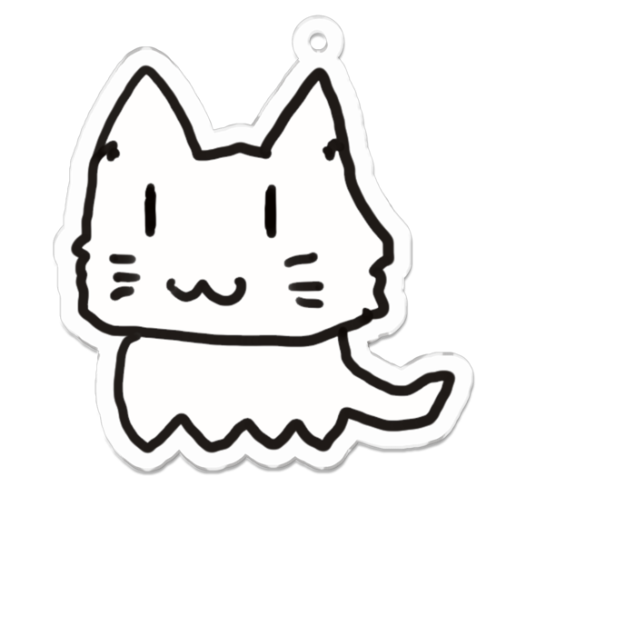 アクリルキーホルダー - 70 x 70 (mm)
