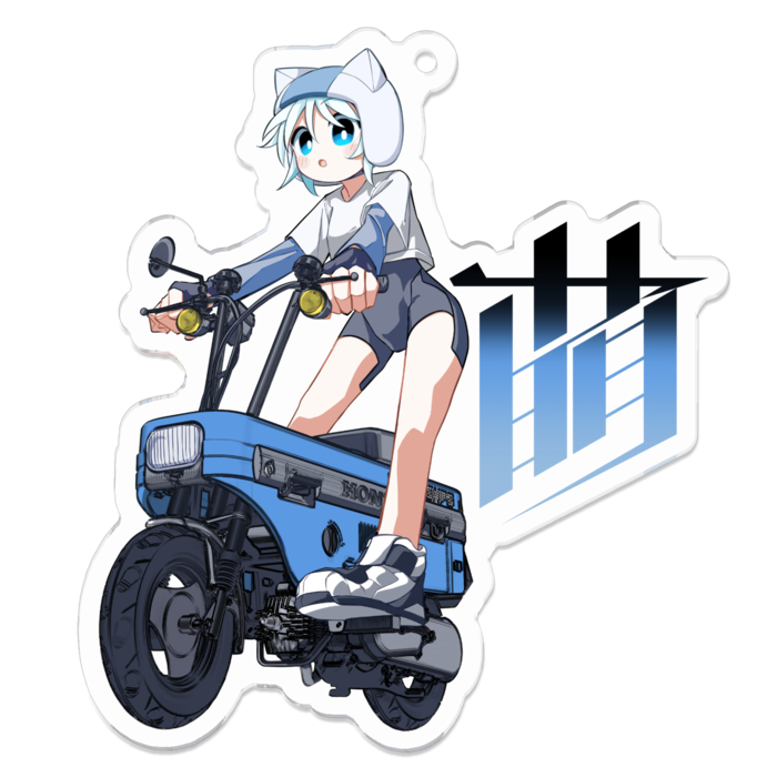 アクリルキーホルダー - 70 x 70 (mm)