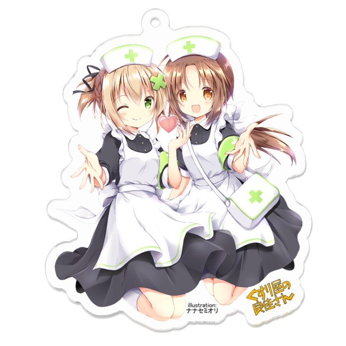 アクリルキーホルダー - 70 x 70 (mm)
