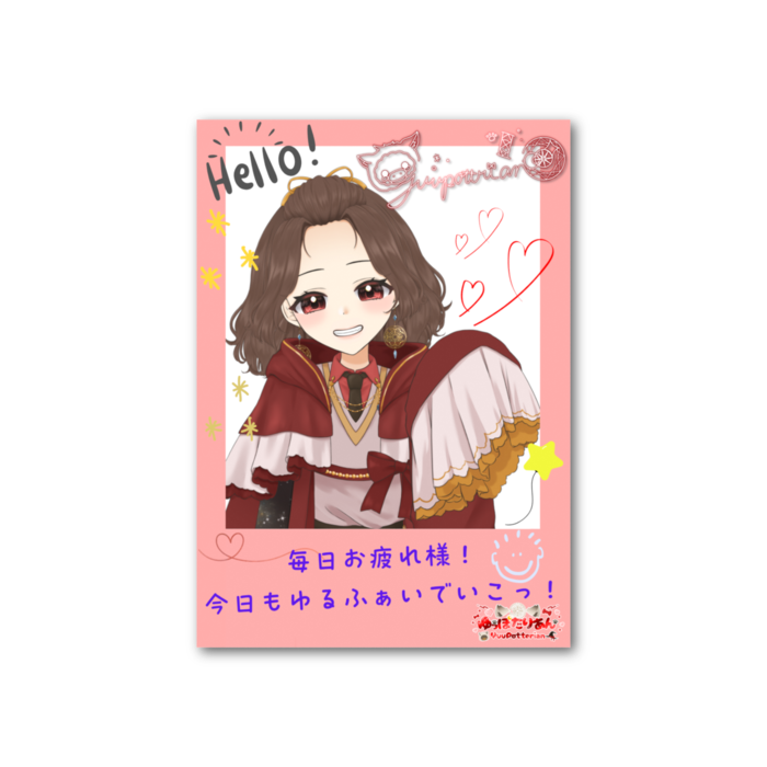 魔女ポンパVer. チェキ風フォトカード