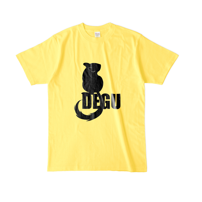 カラーTシャツ(濃色) - L - イエロー
