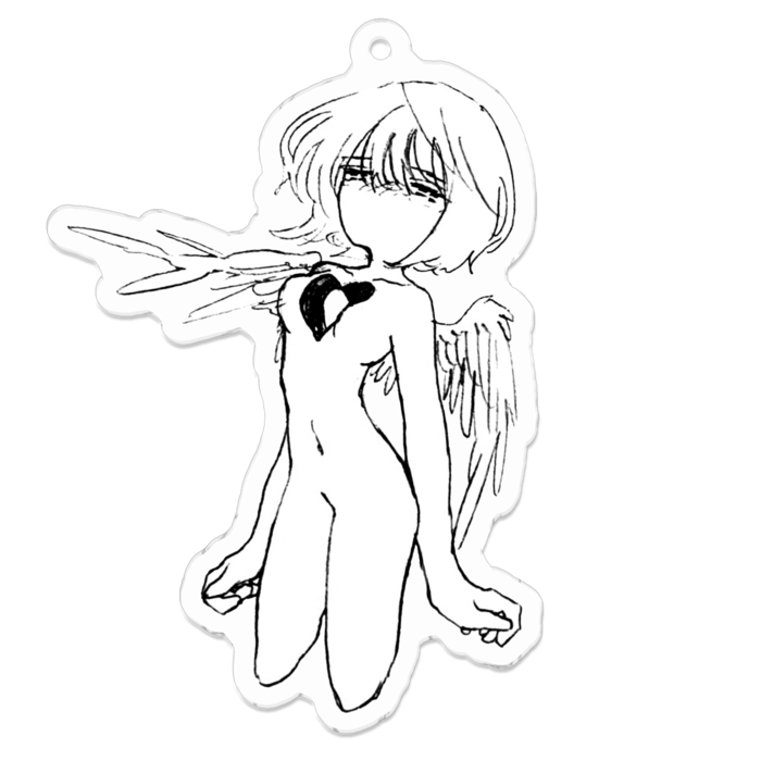 アクリルキーホルダー - 70 × 70 (mm)