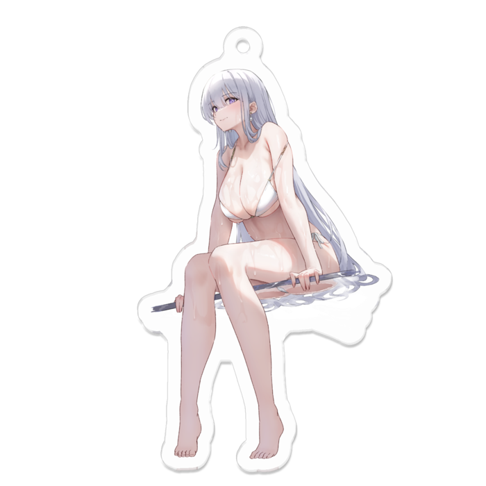 アクリルキーホルダー - 70 x 70 (mm)