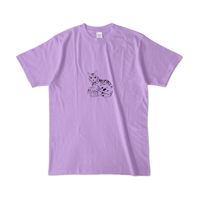 カラーTシャツ - L - ライトパープル (淡色)