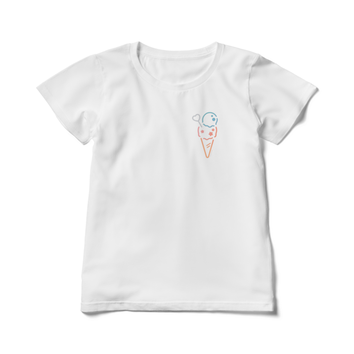 レディースTシャツ - L - 白