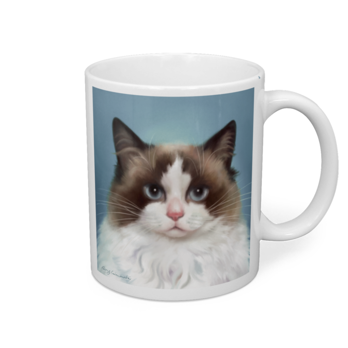 マグカップ - 直径 8 cm / 高さ 9.5 cm