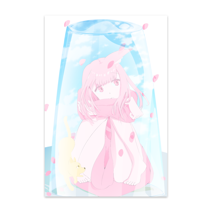 ポストカード(10枚セット) - ヴァンヌーボVGスノーホワイト195kg