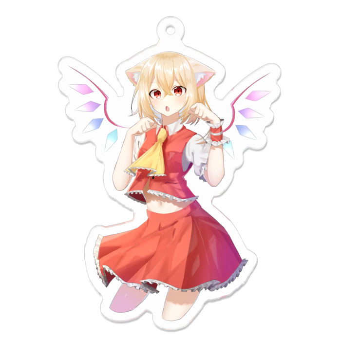 アクリルキーホルダー - 70 x 70 (mm)