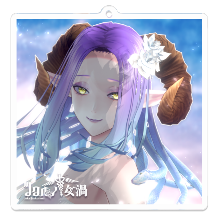 アクリルキーホルダー - 70 x 70 (mm)