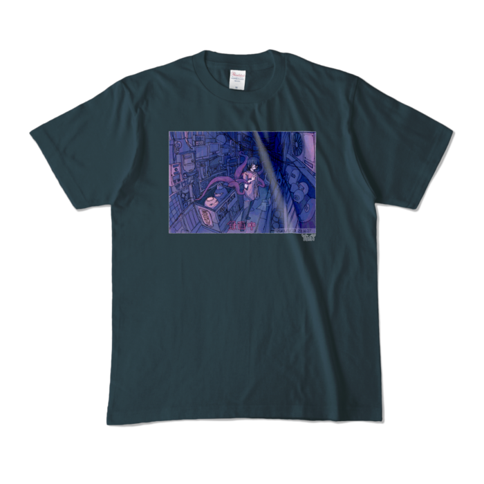 カラーTシャツ - M - デニム (濃色)