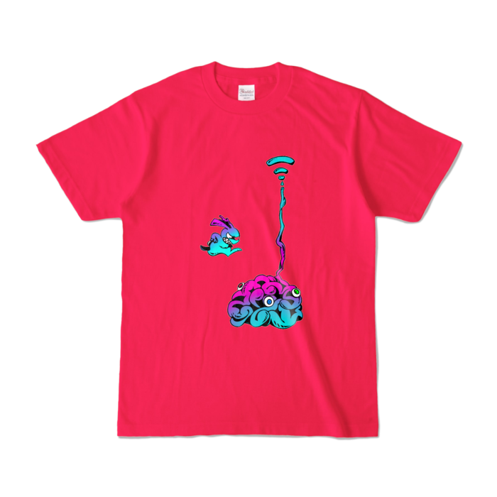 カラーTシャツ - S - ホットピンク (濃色)(3)