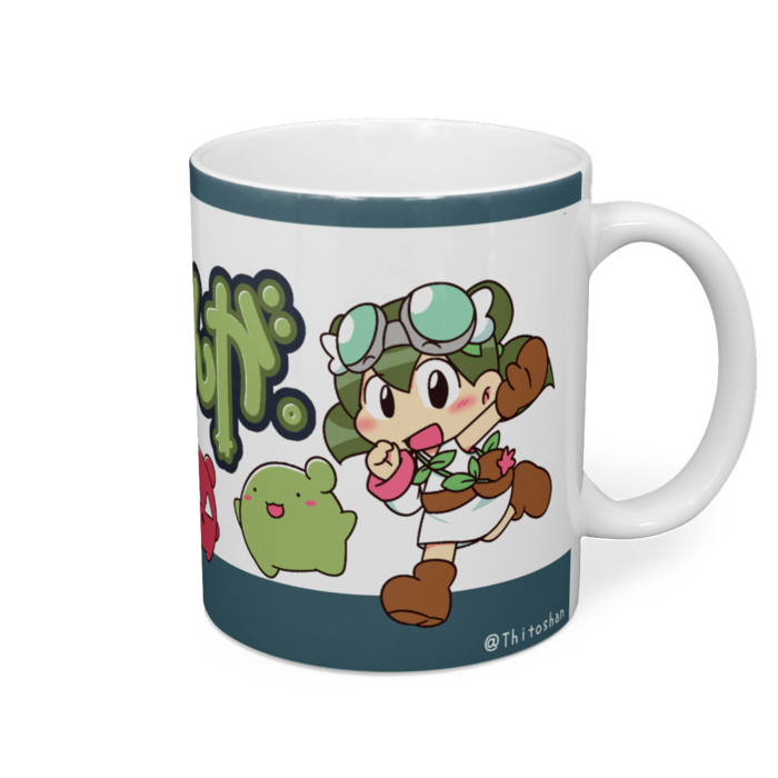 マグカップ - 直径 8 cm / 高さ 9.5 cm