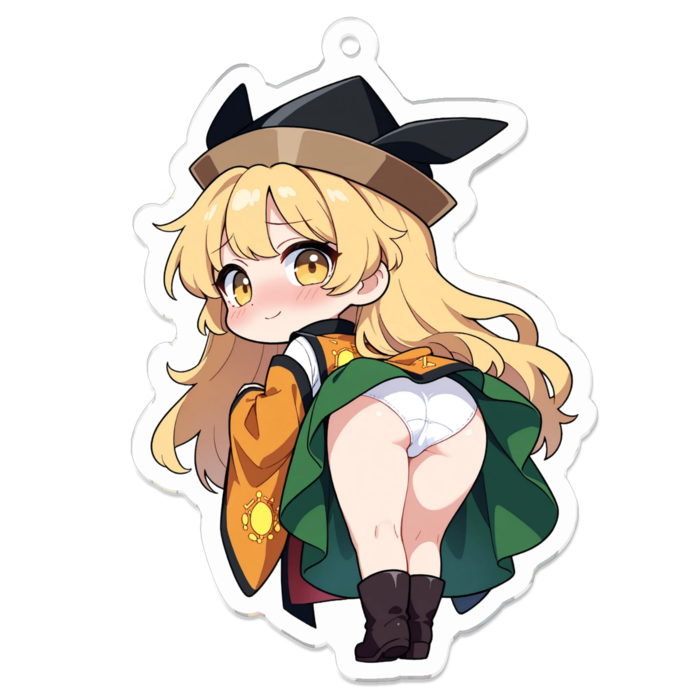 アクリルキーホルダー - 70 x 70 (mm)(キャラのみ)