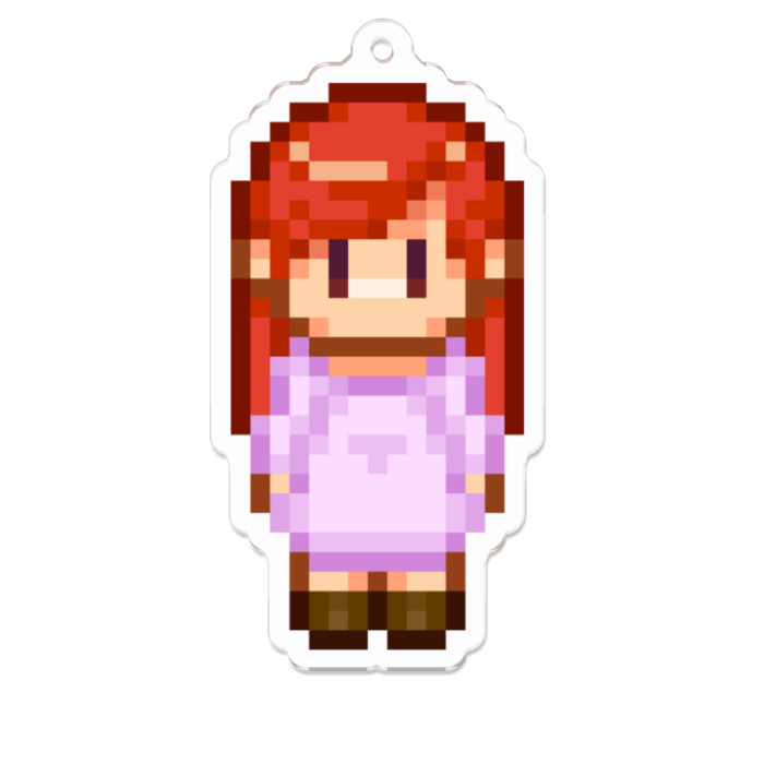 Sophie(ドット・正面) - 70 x 70 (mm)